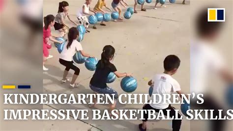 Chinese Kindergarten Childrens Impressive Basketball Skills Go Viral