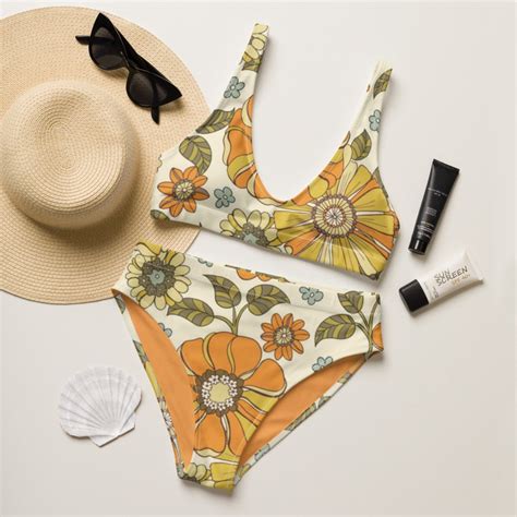 Bikini Retro 70s Etsy