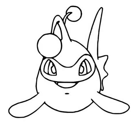 Coloriages Pokemon Lanturn Dessins Pokemon