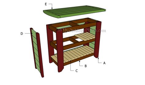 Free Bar Plans | MyOutdoorPlans | Free Woodworking Plans and Projects ...