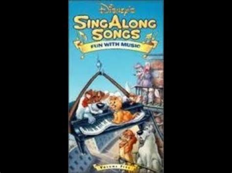 Opening Closing To Sing Along Songs Fun With Music Vhs Disney