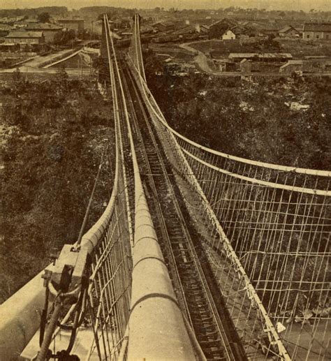 Bridgemeister Niagara Railroad Suspension Bridge