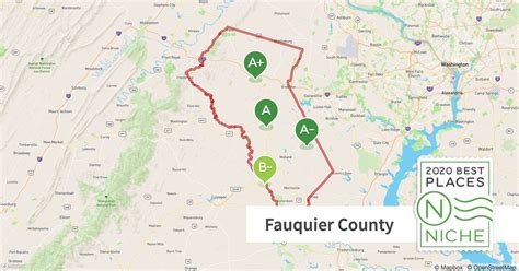 Fauquier County Map