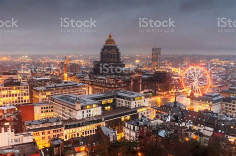 Brussels Belgium Cityscape Stock Photo Download Image Now Brussels