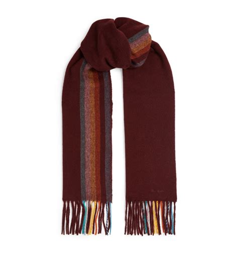 Paul Smith Cashmere Artist Stripe Scarf Harrods Us