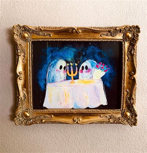 Ghost Art , Art Print , Gothic Art , Halloween Art , Spooky Decor ...