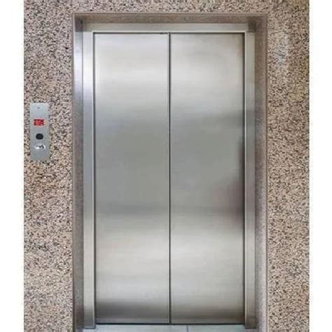 Ss Center Opening Auto Door In Ahmedabad Osent Elevators