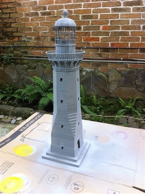 stl file green cape lighthouse model object   print