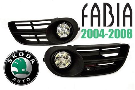 Lampa przednia ŚWIATŁA DO JAZDY DZIENNEJ SKODA FABIA 2004 2008