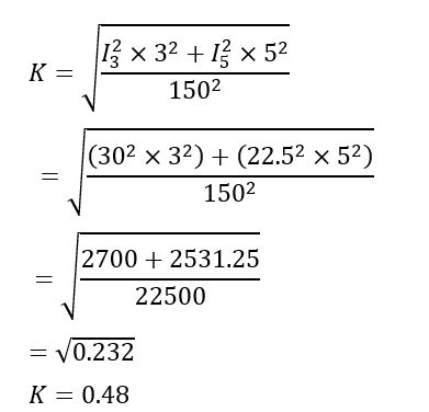 K Factor Of Transformer Significance Rating Formula