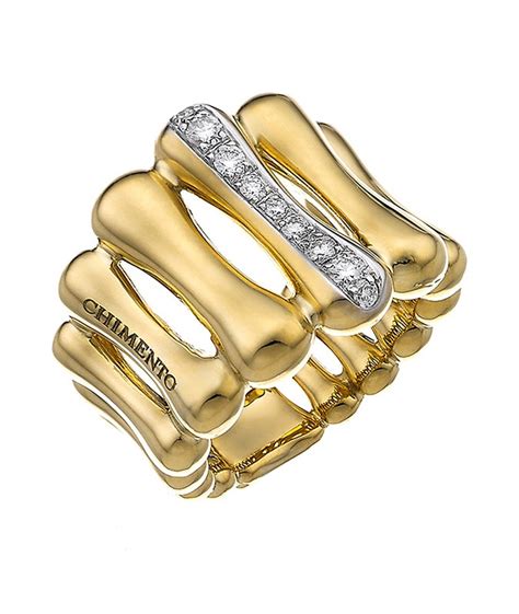 Bamboo Over Ring | CHIMENTO | CELLINI JEWELERS