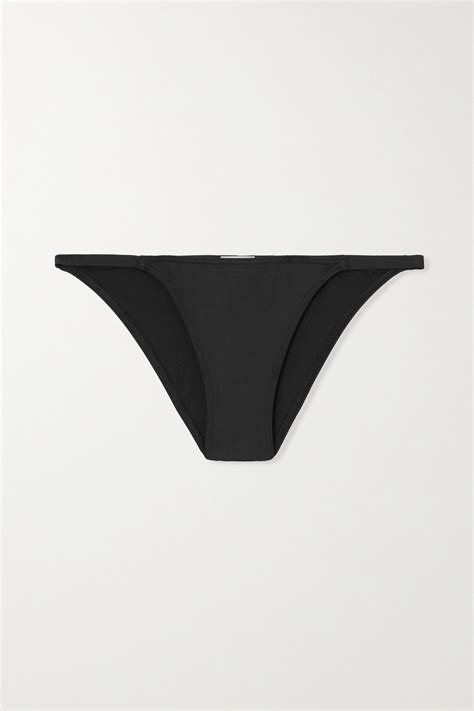 Melissa Odabash Ecuador Bikini Briefs Black Editorialist