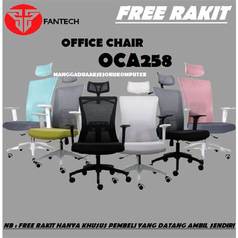 Jual Fantech Kursi Kerja Kantor Oca Oc A Premium Office Chair