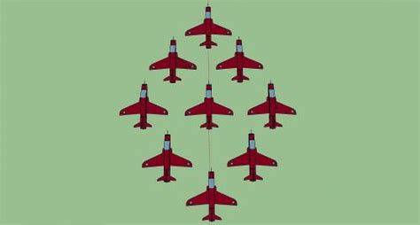 RAF Red Arrows Display Team (Animated) - Objects - X-Plane.Org Forum