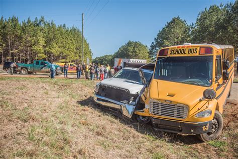 Pike County Schools Bus Collides With Dump Truck The Troy Messenger