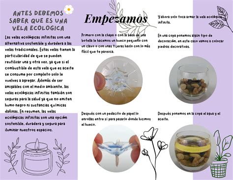 Velas ecológicas infinitas Primero con la chapa o con la base de una