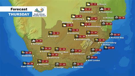 Weather Forecast - Thursday, 23 March 2023 - eNCA