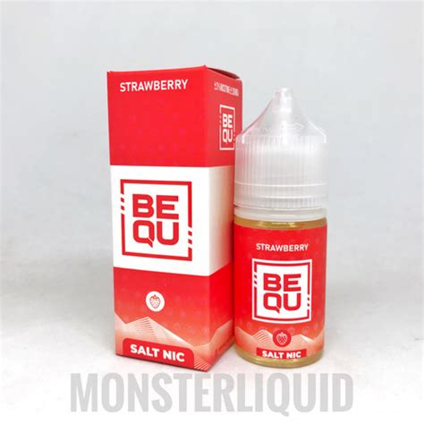 Jual SALT NIC BEQU STRAWBERRY BY PODA 30MG 30ML BEKU LIQUID