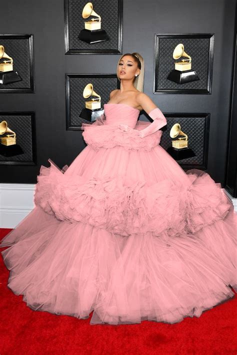 ariana grande dress pink - Kary Fite