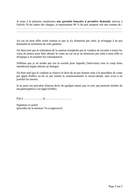 Lettre Restitution Caution Bancaire