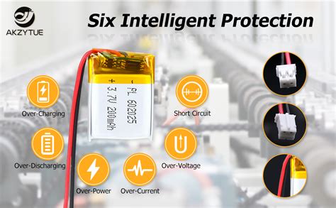 Amazon Akzytue V Mah Lipo Battery Rechargeable