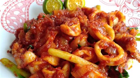 Masak Sambal Sotongcumi Youtube