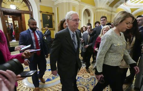 Mitch Mcconnell Quittera Son Poste De Chef Des Républicains Au Sénat