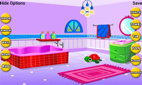 A Lovely Room Decoration Game For Little Girls Where They Can Apply