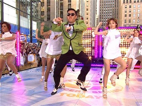 Watch Psy Perform Gangnam Style Live On The Today Show And Toyota Gangnam Style Most Watched