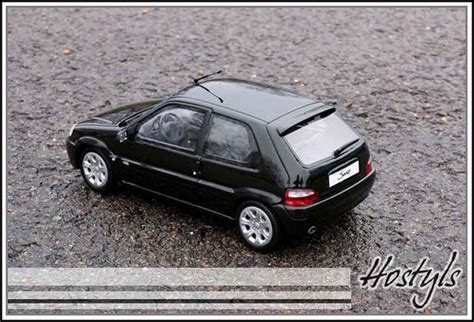 Modellino In Miniatura Citroen Saxo 1 18 Ottomobile Vts Nero