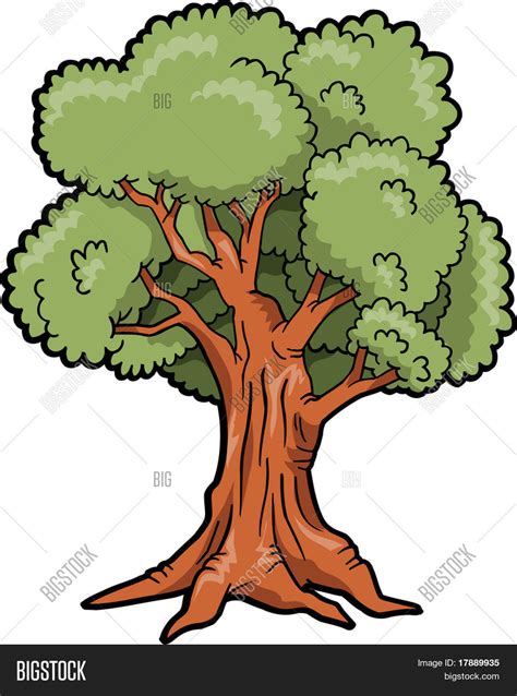 Big Tree Vector Vector Photo Free Trial Bigstock Clip Art Library