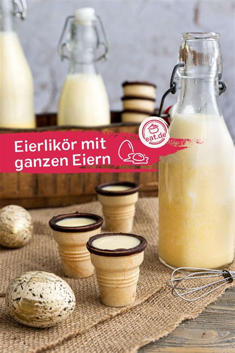 Eierlikör mit ganzen Eiern Rezept Eierlikör Eierlikör rezept