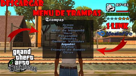 Como Descargar E Instalar Mod Menu De Trampas Para Gta San Andreas Images