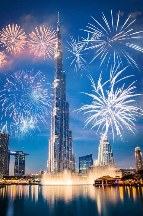 Fireworks Around Burj Al Arab - Exotic New Year Destination, Dubai, UAE ...