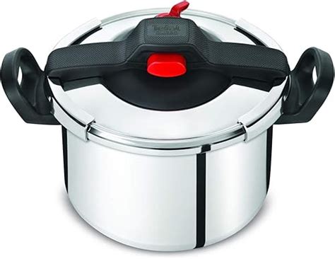 Tefal Stainless Steel Clipso Essential Pressure Cooker 9 Liter Silver