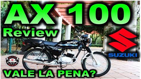 SUZUKI AX 100 Review en Español con Blitz Rider HD YouTube