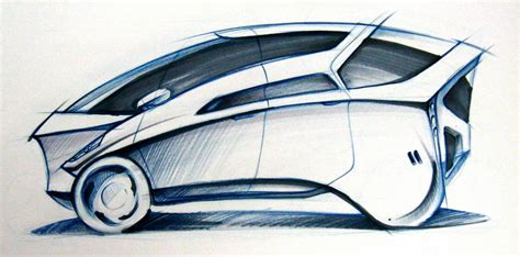 iDEA Virtual: concept car sketches