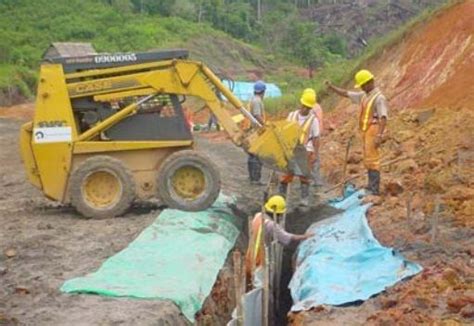 SUBDRENAJE EN LA CARRETERA IQUITOS NAUTA Maccaferri Perù