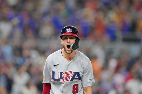 Trey Turner Advances To USA WBC Semi Finals At Grand Slam Vs Venezuela