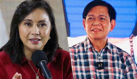 Partido Reporma Switches To Leni Lacson The Most Qualified But