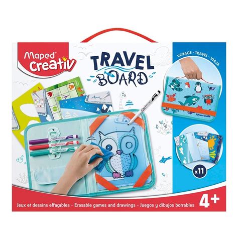 Travel Board Maped Creativ Juegos Y Dibujos Borrables Walmart