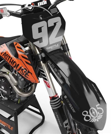 FASTHOUSE KTM GRAPHIC KIT - GLIDE – Throttle Syndicate