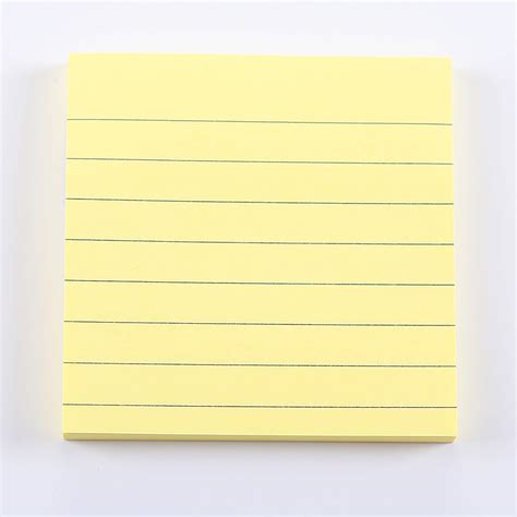 Lined Sticky Notes Coloured Paper Notes Mini Lined Pad Etsy