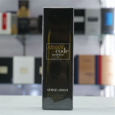 Giorgio Armani Code Special Blend For Men Edt Oz Ml Ebay