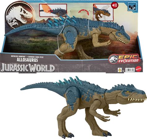 Mattel Jurassic World Carnage Sans Piti Dinosaure Allosaurus Figurine