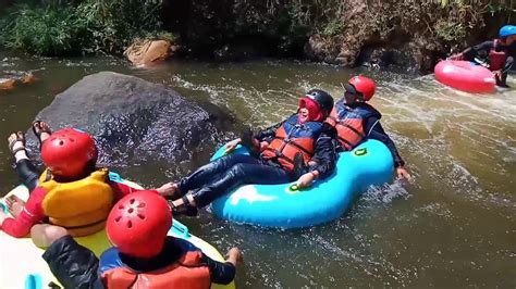 Keseruan River Tubing Bersama DINKES KUNINGAN Di Kampung Singkur