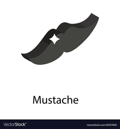 Mustache Royalty Free Vector Image - VectorStock