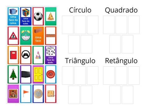 Atividade De Matem Tica Formas Geom Tricas Classifica O De Grupo