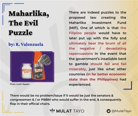 Mulat Tayo On Twitter Opinion Maharlika The Evil Puzzle Https M