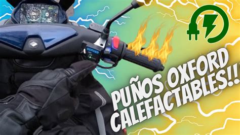 COMO INSTALAR PUÑOS CALEFACTABLES OXFORD EN MI SCOOTER ELECTRICO VELCA